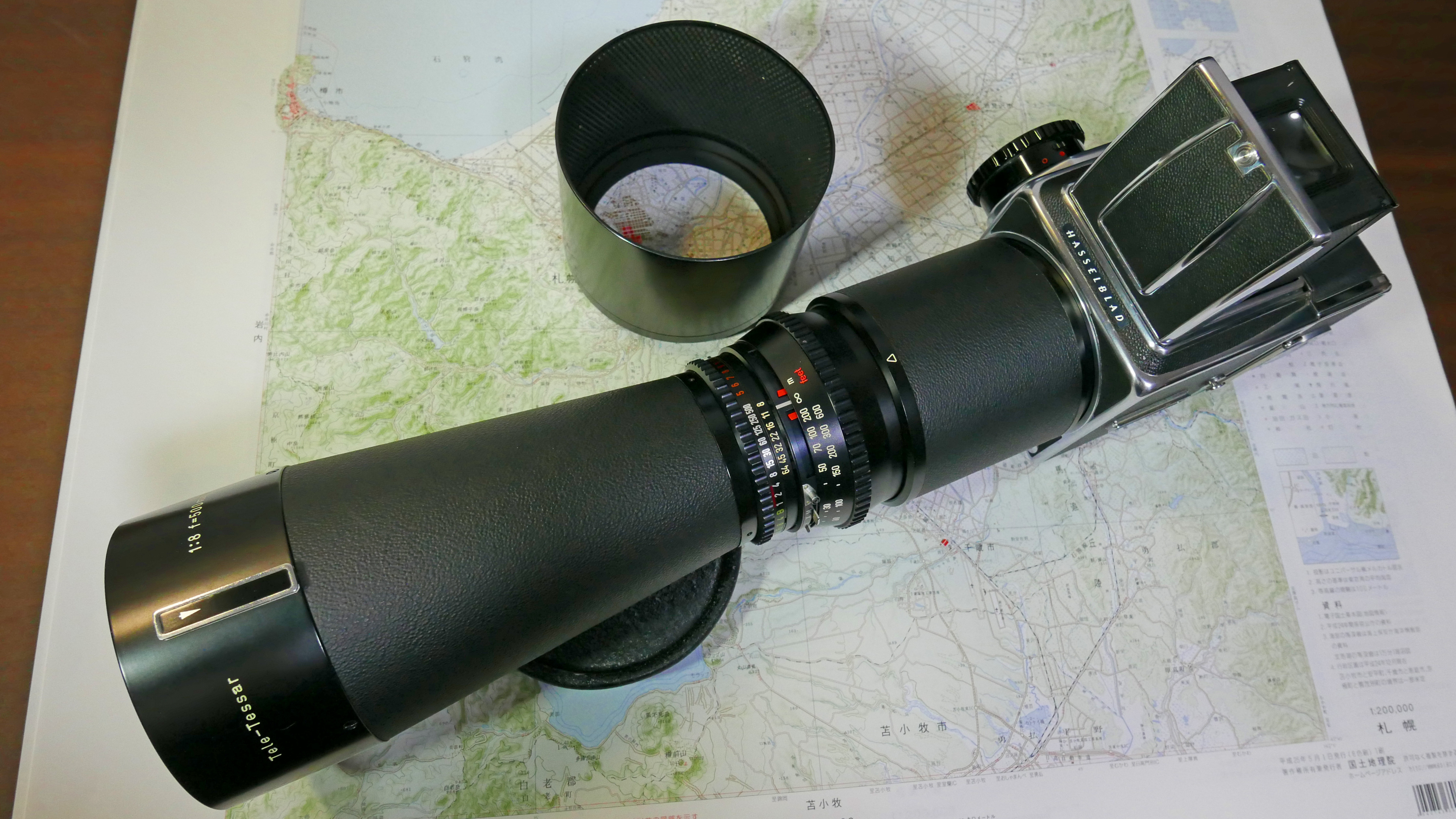 ハッセルブラッド】のテレテッサーC 500mm F8で富士山を切り取ってみる 