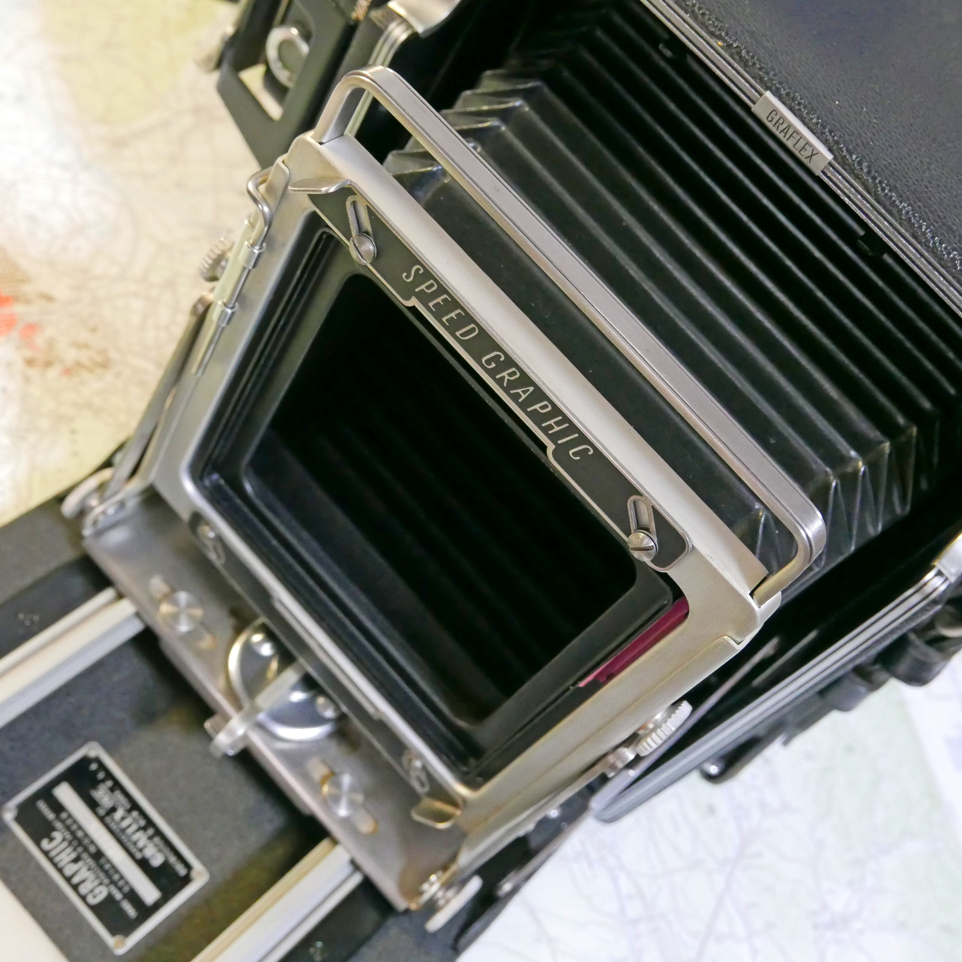 ペースメーカー（スピードグラフィック）4X5、グラフレックス オプター 