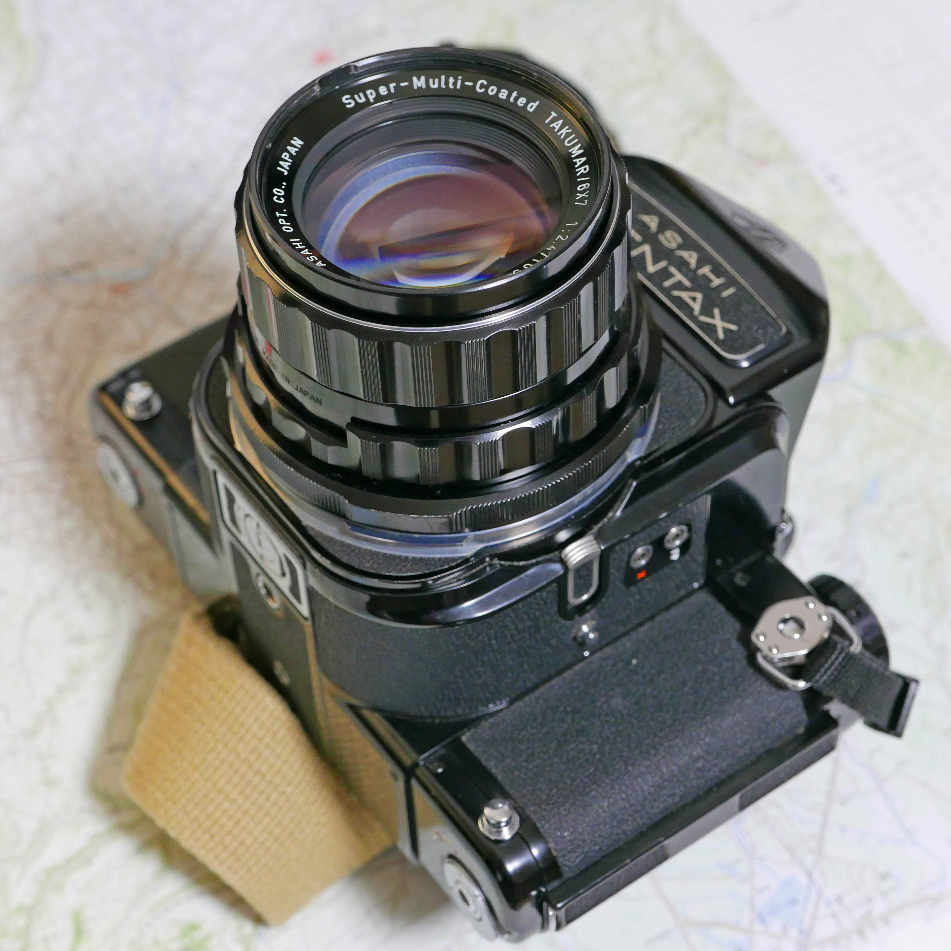 動作良好/美品】PENTAX 6x7 TAKUMAR すれすれ 105mm f2.4 